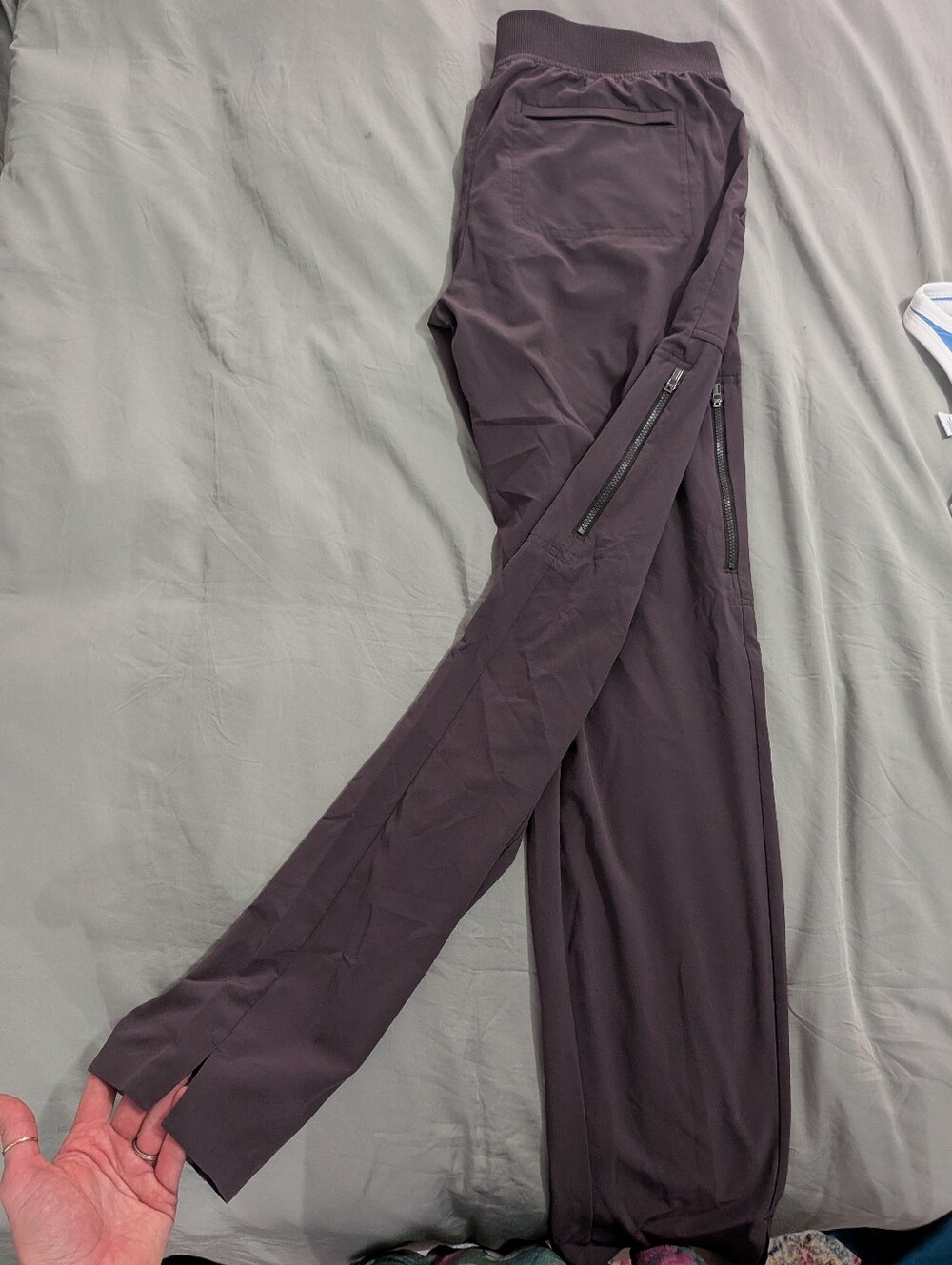 Athleta Women's' Dark Brown Active Ankle Length Pants (4Tall)
